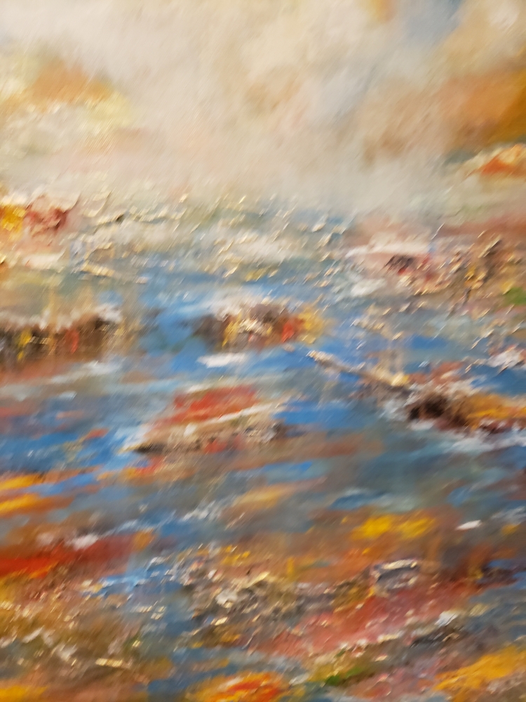 Spring is coming, Acrylic on canvas, 30x36 inch, SKU 1186 