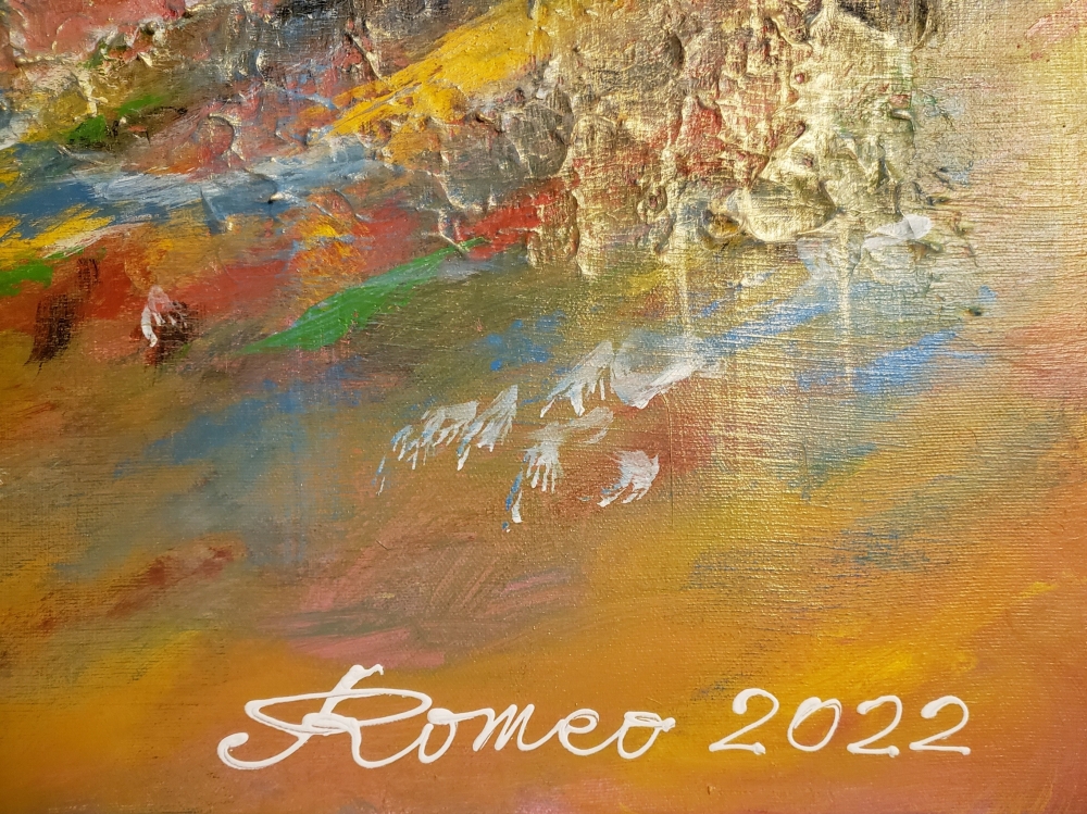 Spring is coming, Acrylic on canvas, 30x36 inch, SKU 1186 