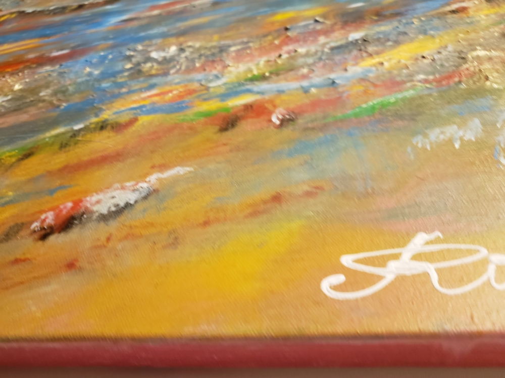 Spring is coming, Acrylic on canvas, 30x36 inch, SKU 1186 