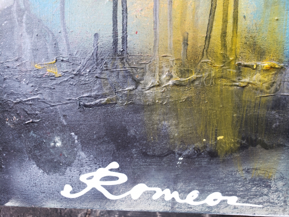 Reptilian Galaxy, acrylic on canvas, 30x40 inch, 76x101.5 cm, SKU 1199