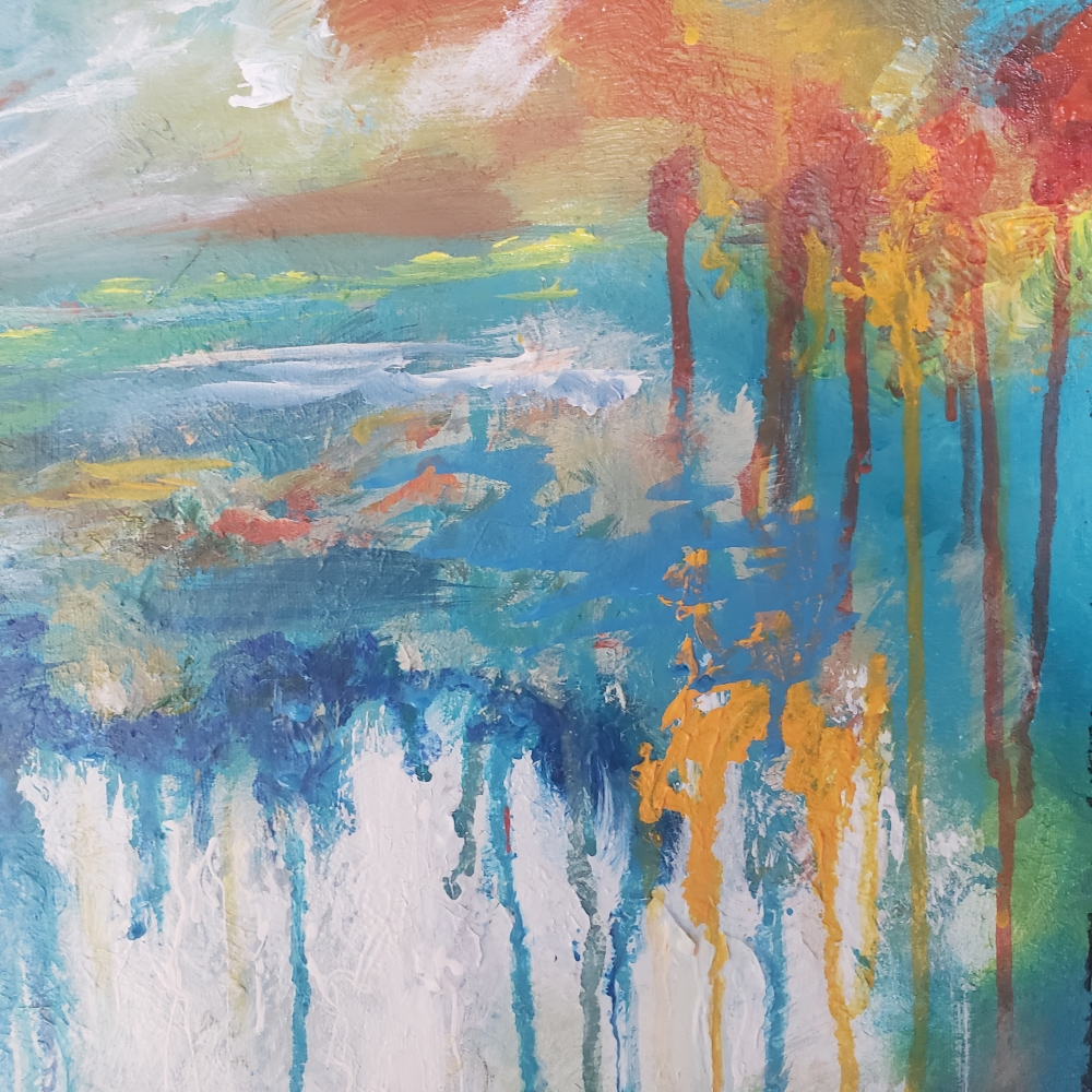 Summer is cying, Why, 30x40 inch, 76x101.5 cm, SKU 1202