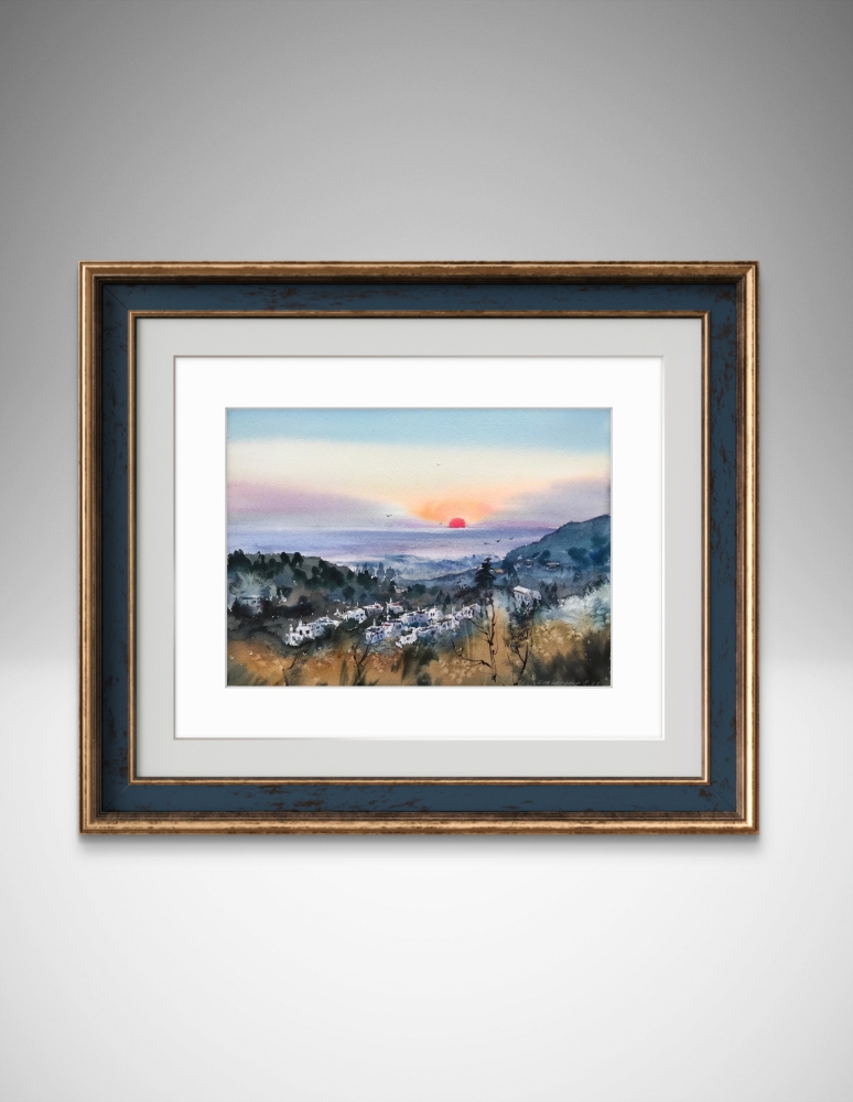 Greek village Sunrise #2