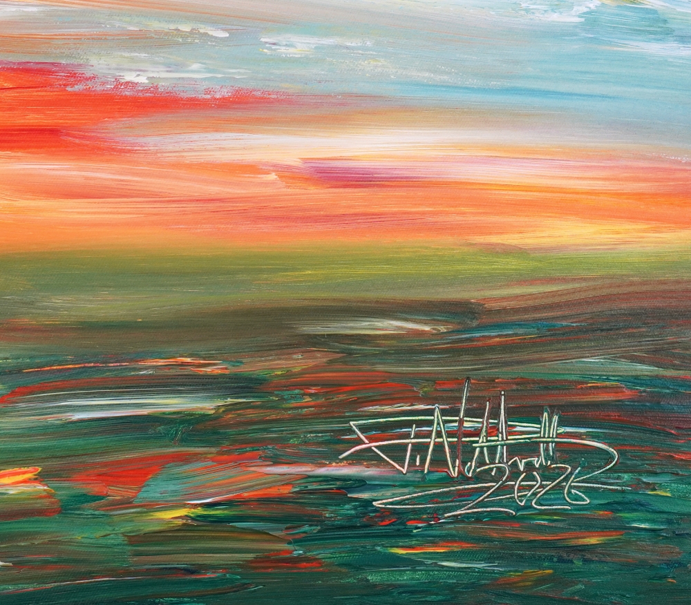 Romantic Evening Landscape S 2