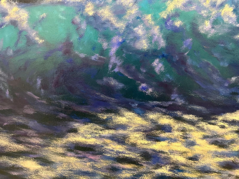 \"Eternal Serenity: A Wave's Dance\"