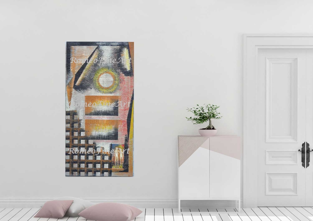 Two ... black and gold, organic bees-wax on plywood, 24Hx48LX1W inch, SKU 2013 