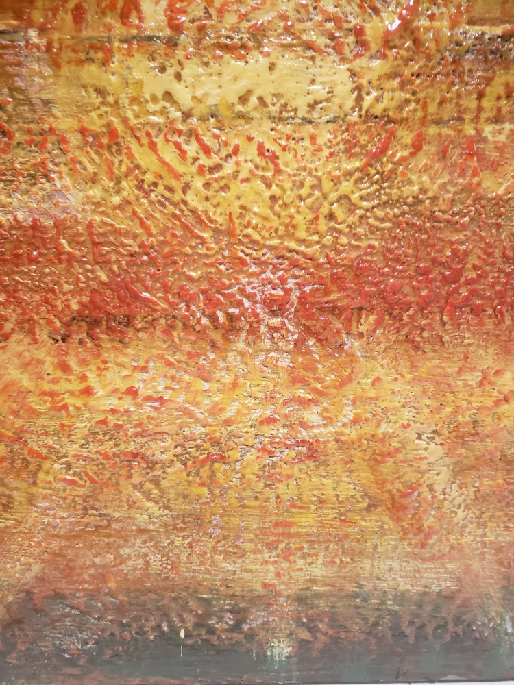 Me, you and sun, organic bees-wax, 24X48 inch, SKU 2019 