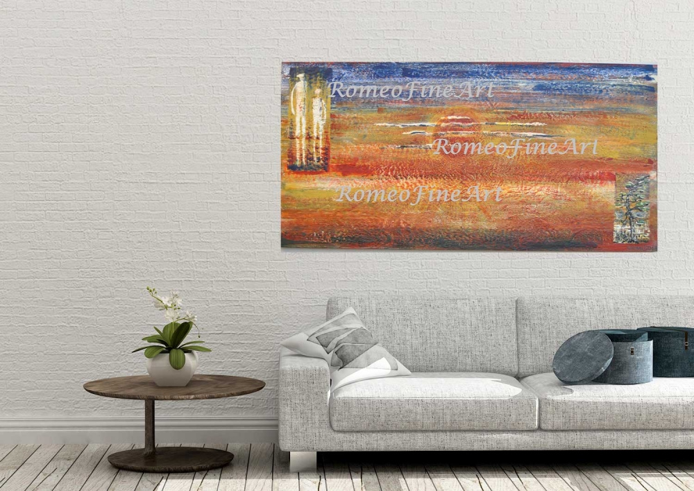 Me, you and sun, organic bees-wax, 24X48 inch, SKU 2019 