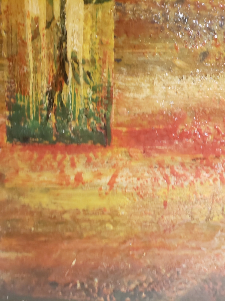 Me, you and sun, organic bees-wax, 24X48 inch, SKU 2019 