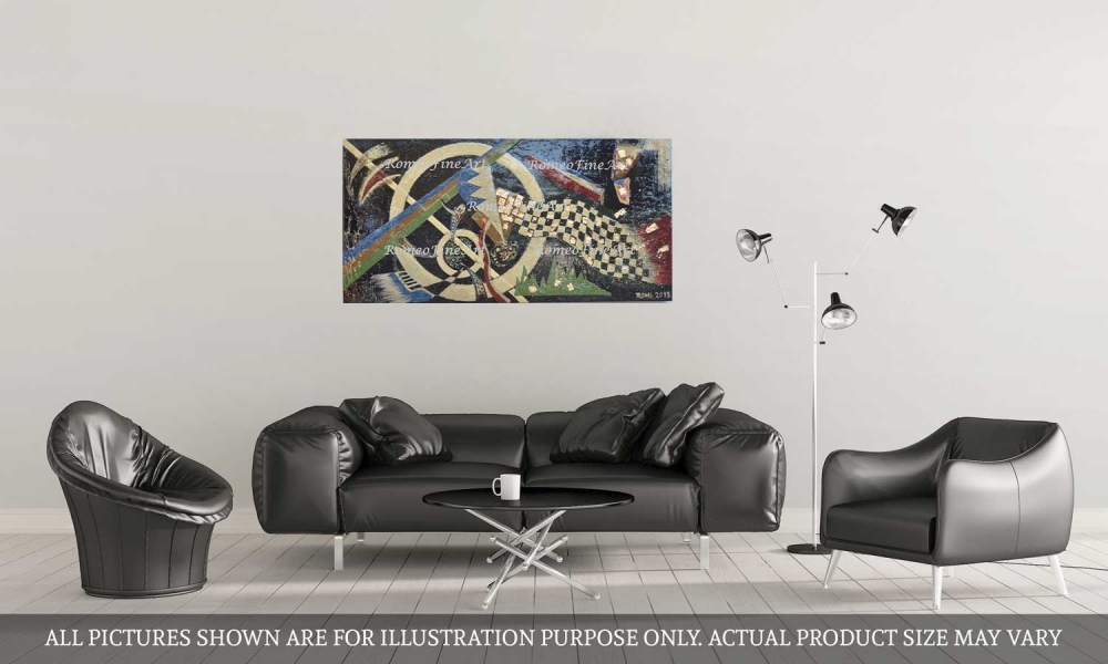 Nativity of Human beings, organic bees-wax on plywood, and gold leaf, 24HX48LX1 inch, SKU 2021 