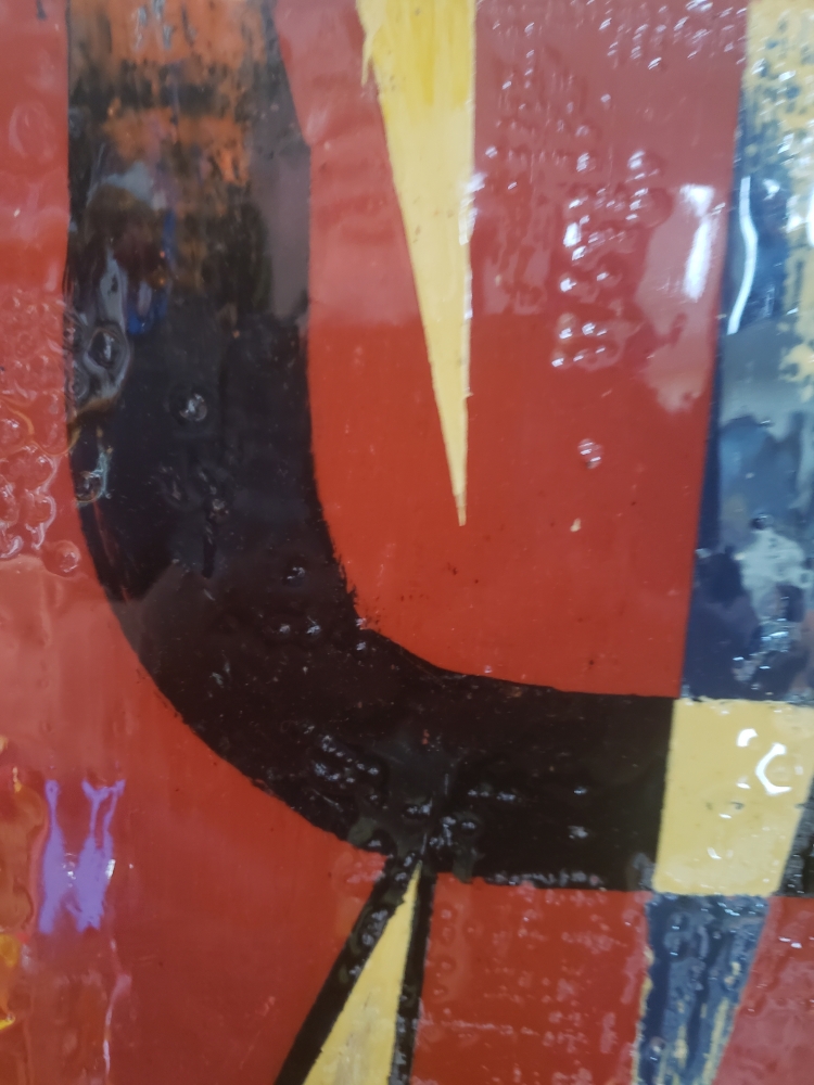 Universe's joy, organic beeswax, 24x36 inch, 2 elements, inch, SKU 2026