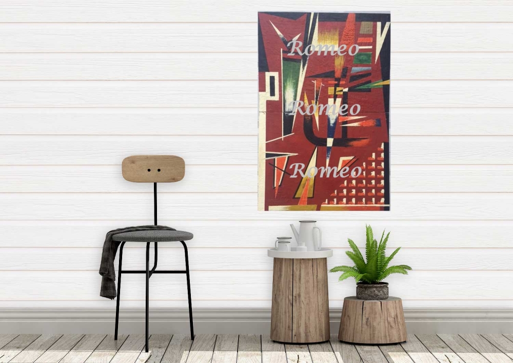 Universe's joy, organic beeswax, 24x36 inch, 2 elements, inch, SKU 2026