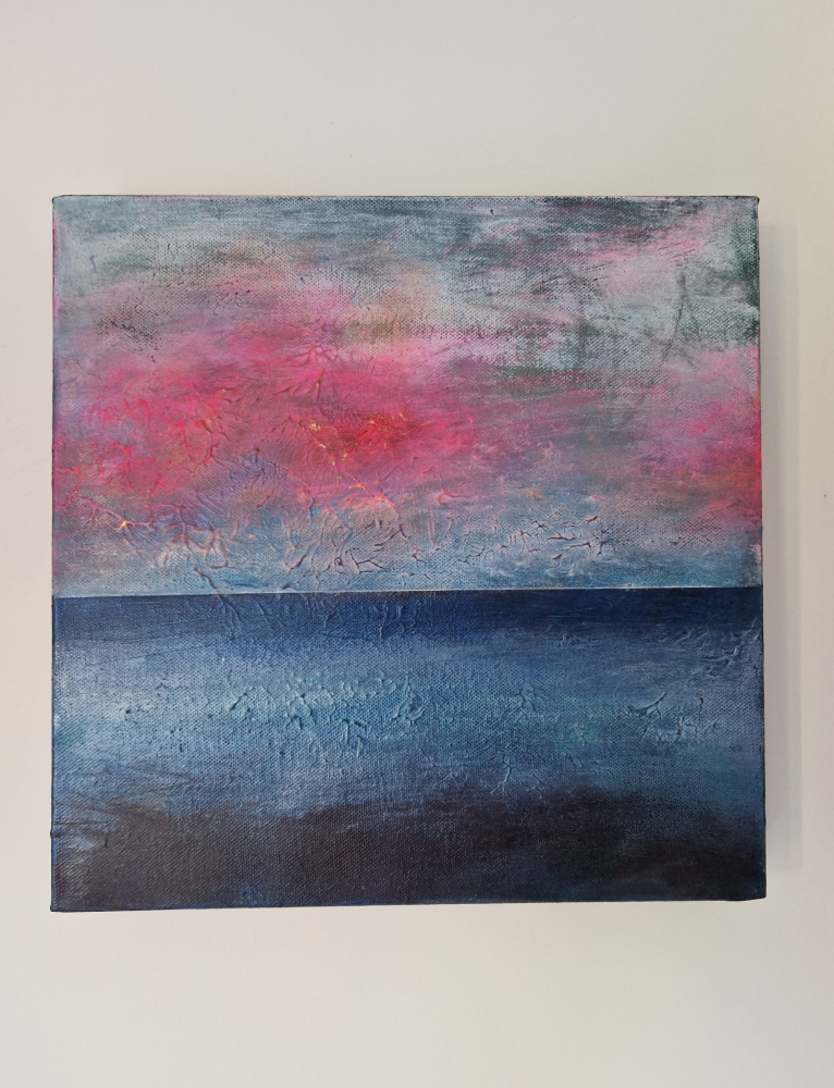 Crimson silence Triptych