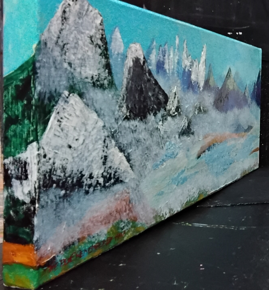 THE BLUE REMEMBERED MOUNTAINS OF JAPAN