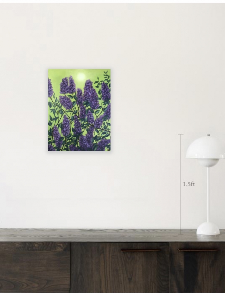 «Spring Symphony: Lilac Blooms»