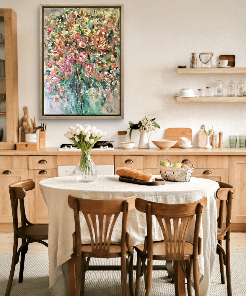 Blossoming Abundance – Expressive Floral Garden