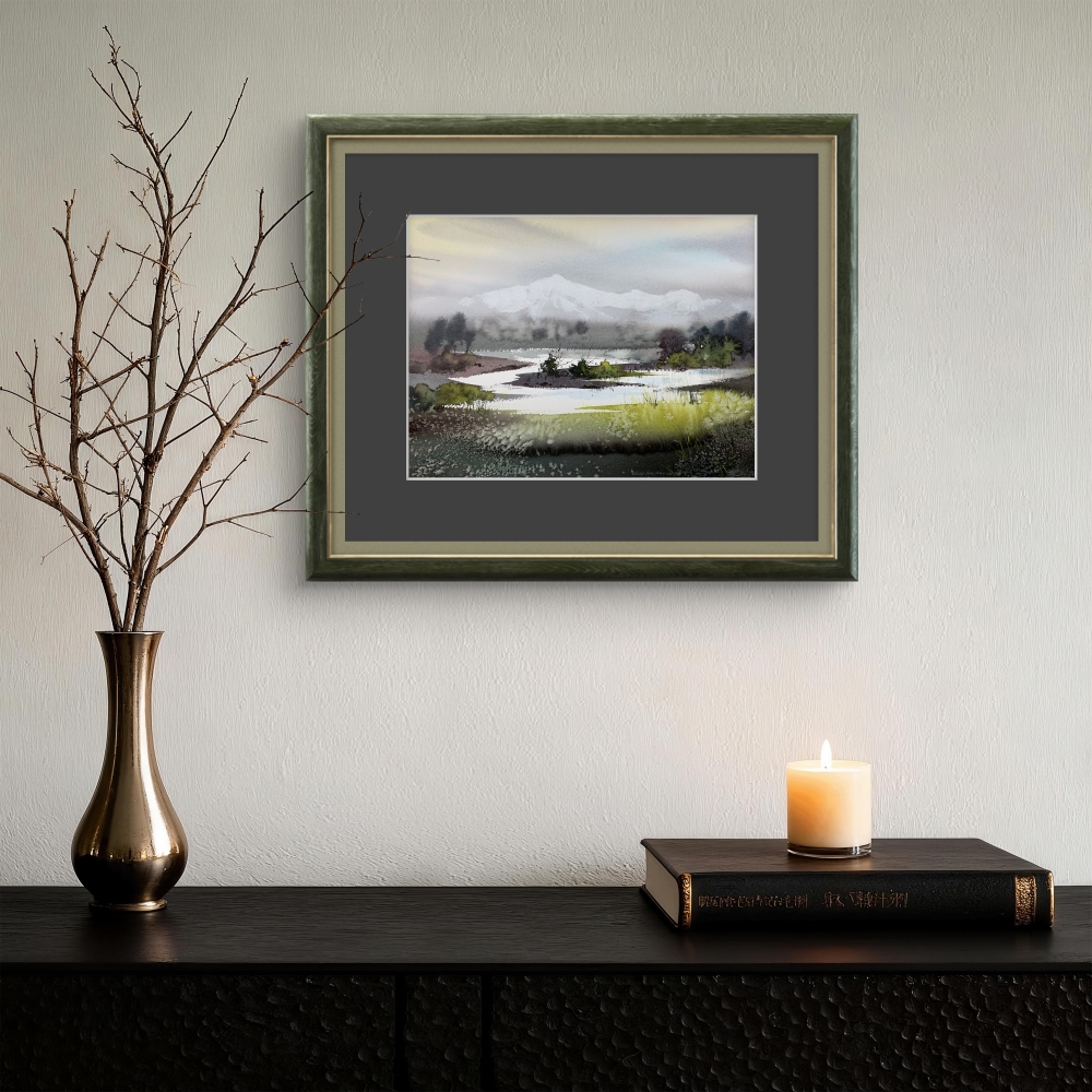 River in the valley #2