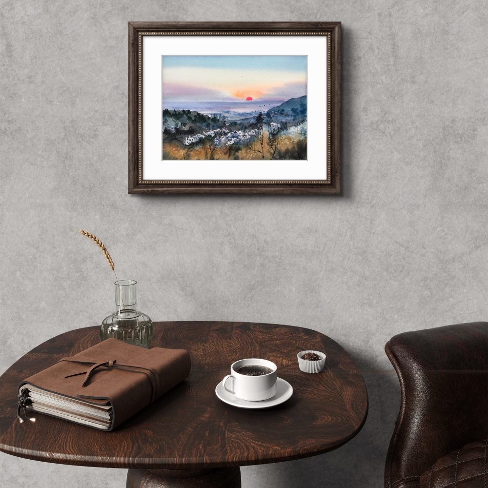 Greek village Sunrise #2