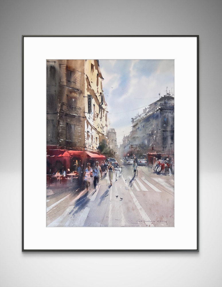 The Golden Boulevard of Paris