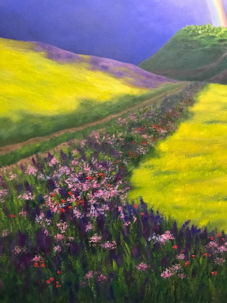 \"Rainbow Meadow Retreat\"