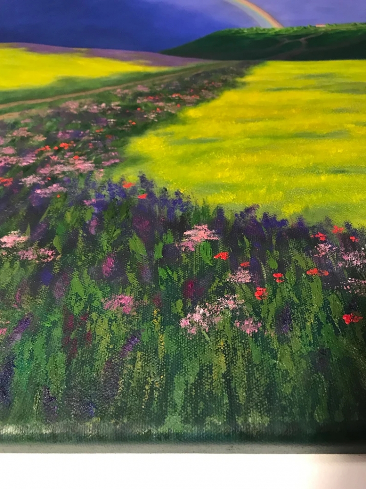 \"Rainbow Meadow Retreat\"