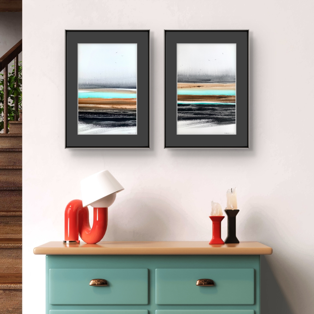 Abstraction River in the valley #2