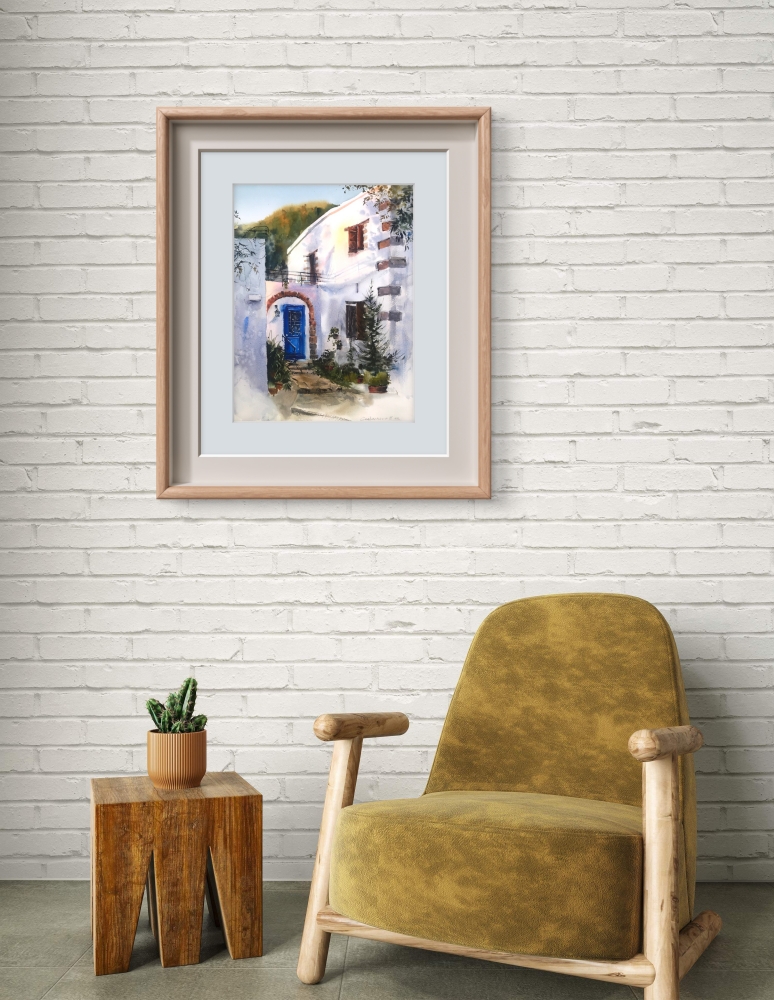 Greek village Sunrise #3