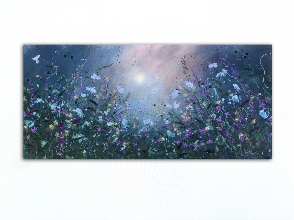 Midnight's Floral Symphony