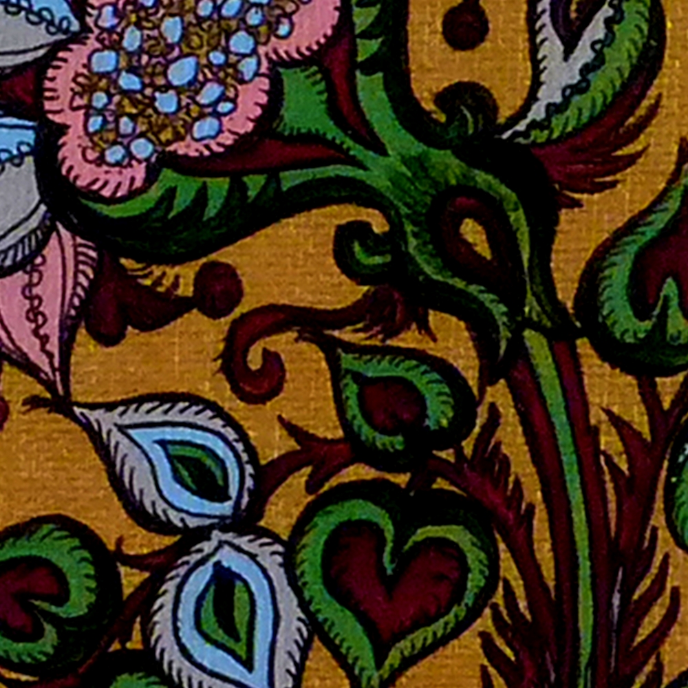 Emerald Bloom – Miniature 15x15 cm