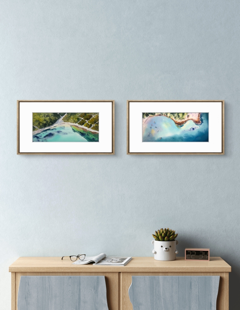 Seaside from a height of flight #5