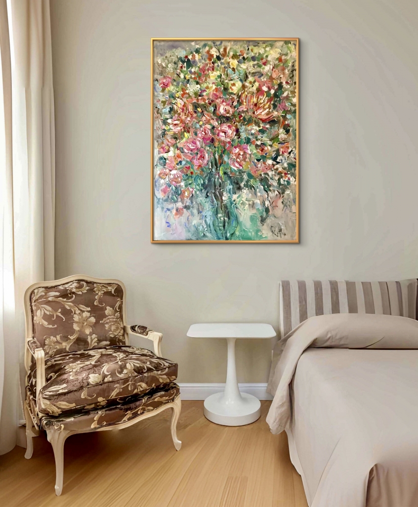 Blossoming Abundance – Expressive Floral Garden