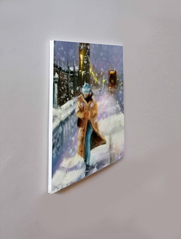 Snowing Again in London