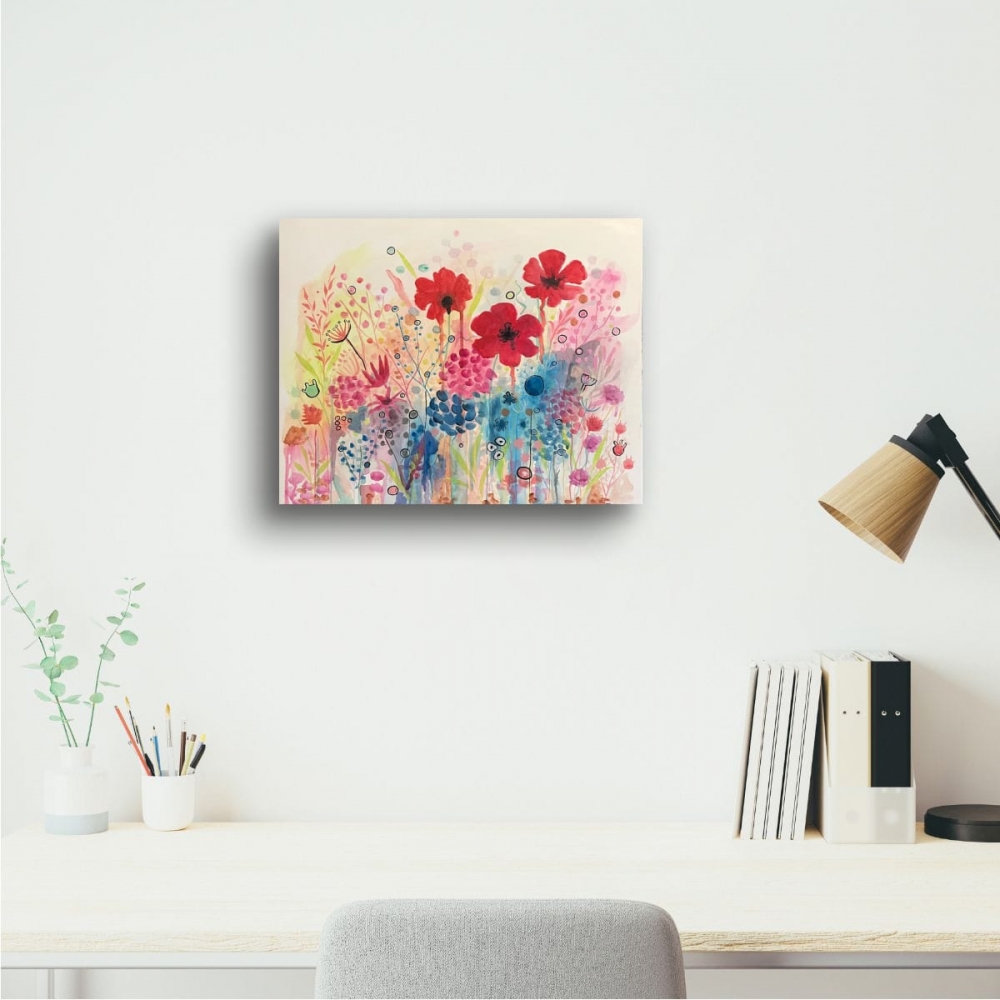 Natures Palette Vibrant Canvas Painting