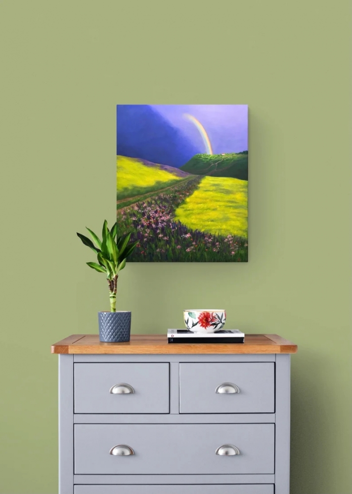 \"Rainbow Meadow Retreat\"