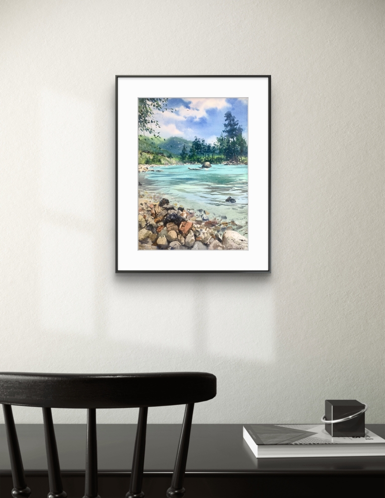 Mountain river Arkhyz