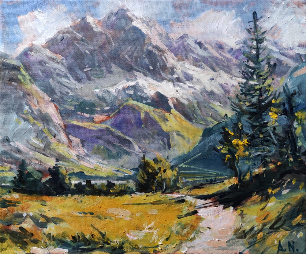 Wonderful mountains. Landscape.