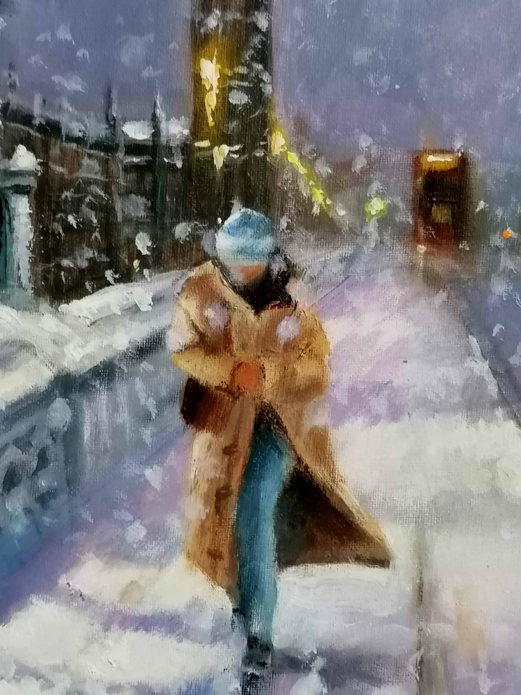 Snowing Again in London