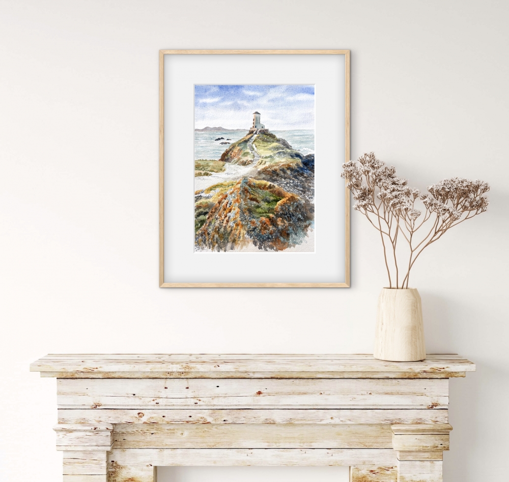The Llanddwyn Lighthouse