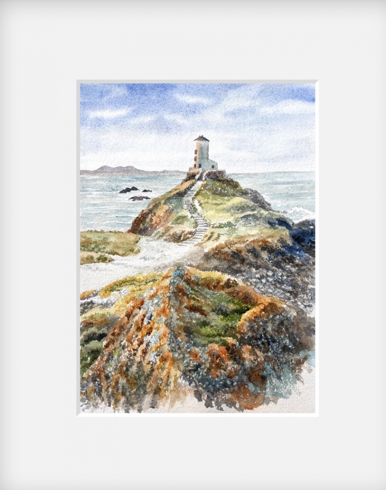The Llanddwyn Lighthouse