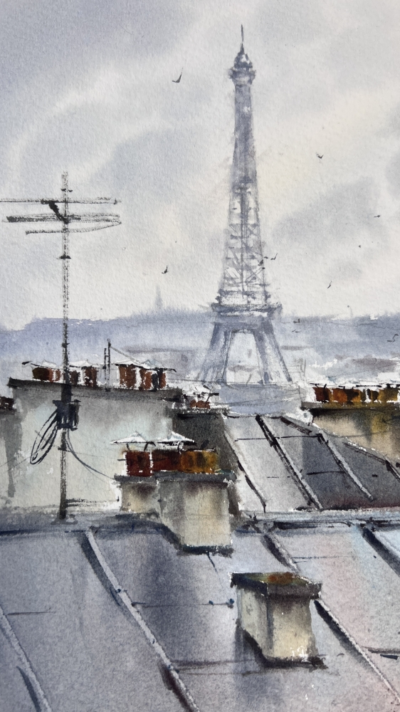 Grey Skies of Paris