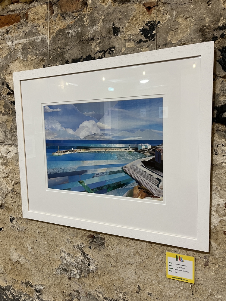 Margate King's Steps | Kent Coast | Original Magazine Collage