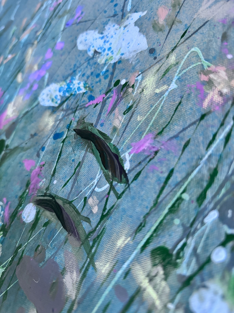 Midnight's Floral Symphony