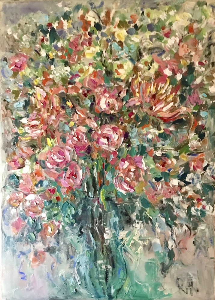 Blossoming Abundance – Expressive Floral Garden