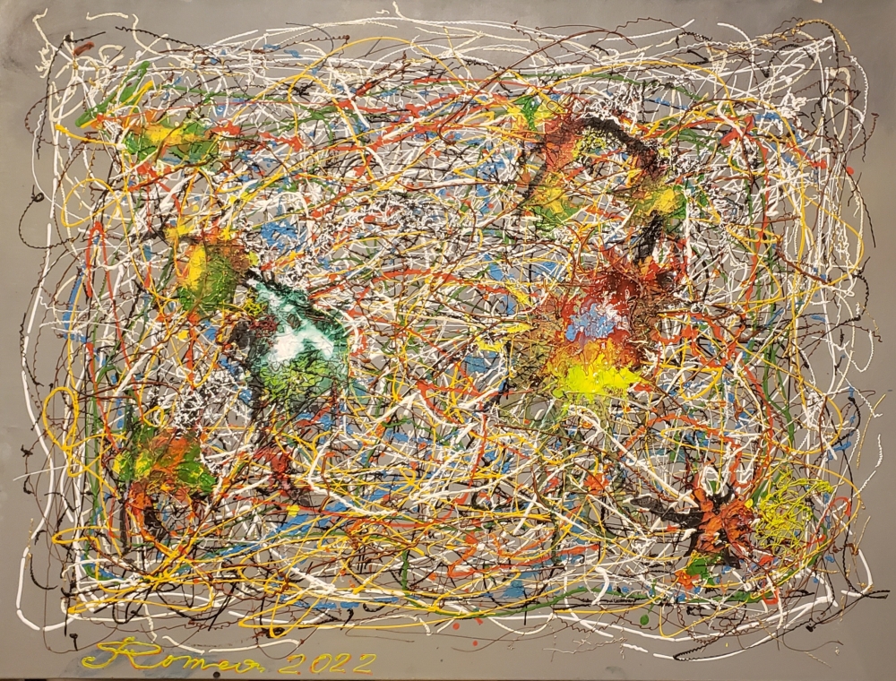 Melancholy, Acrylic on canvas, 30x40 inch, SKU-1185 