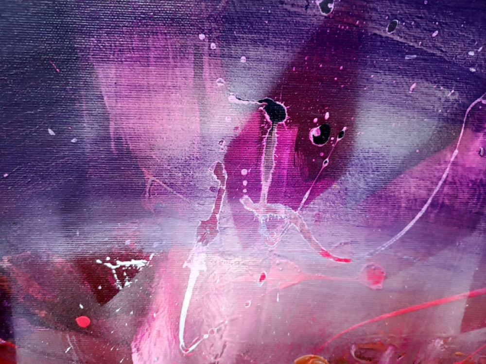 Night Blossom large size masterpiece Ovidiu Kloska