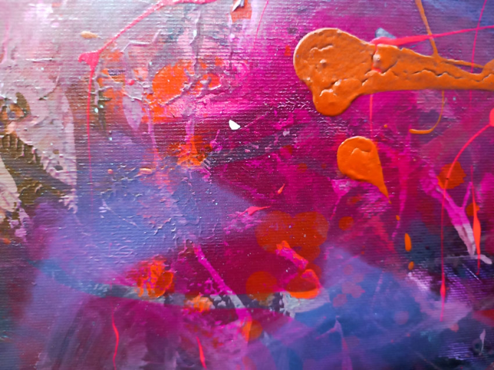 Night Blossom large size masterpiece Ovidiu Kloska