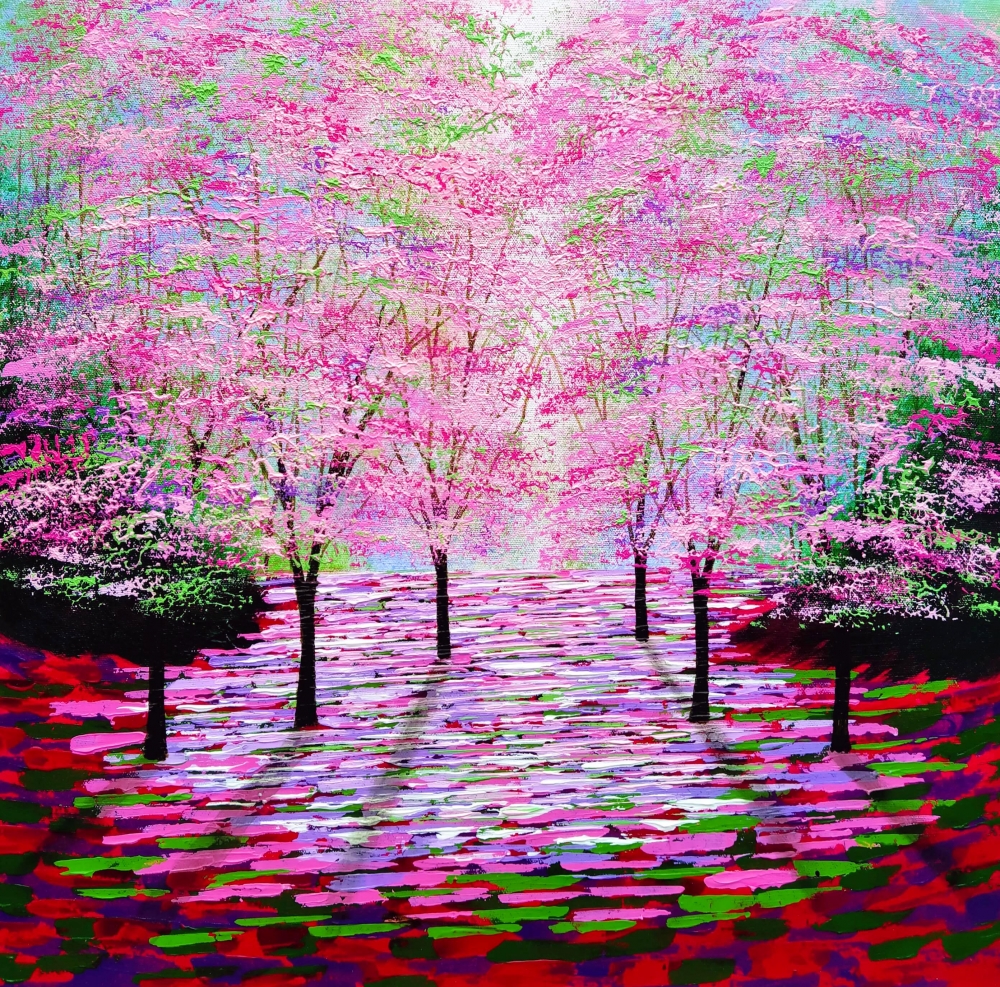 Pink Blossom Shimmer