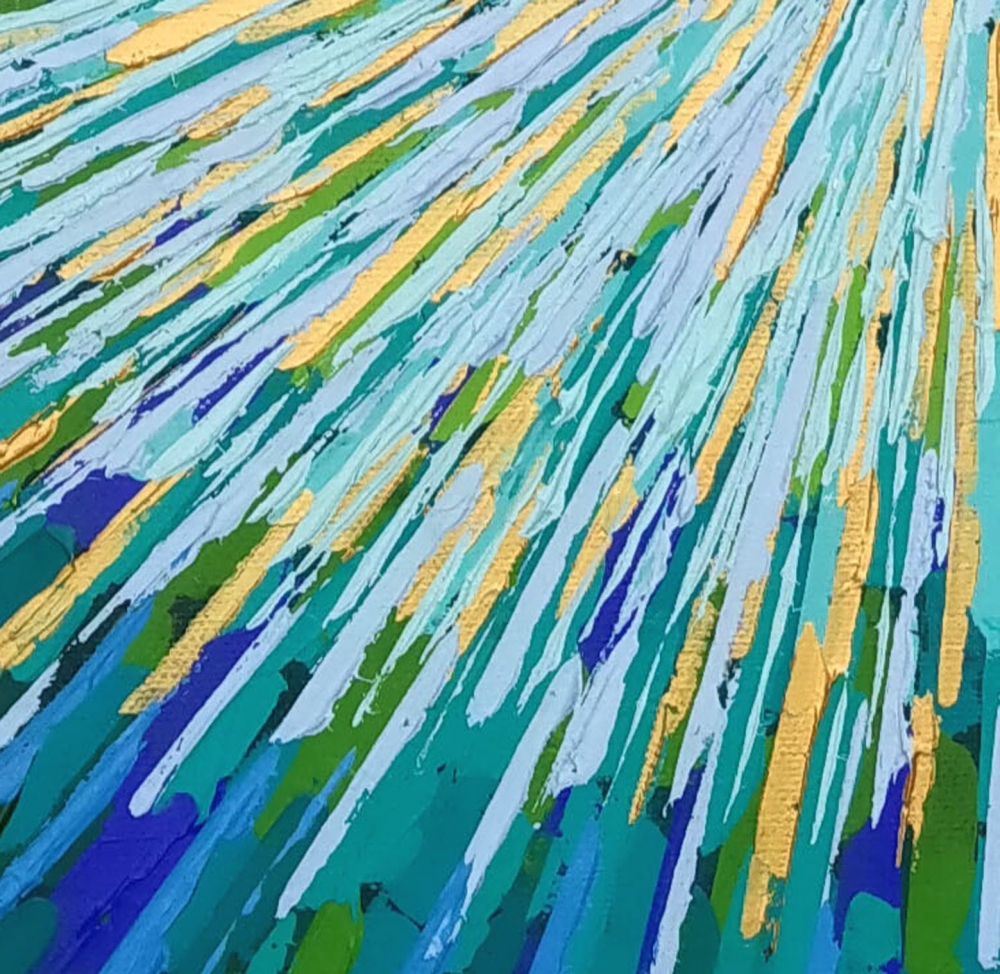 Shimmering Tree of Light