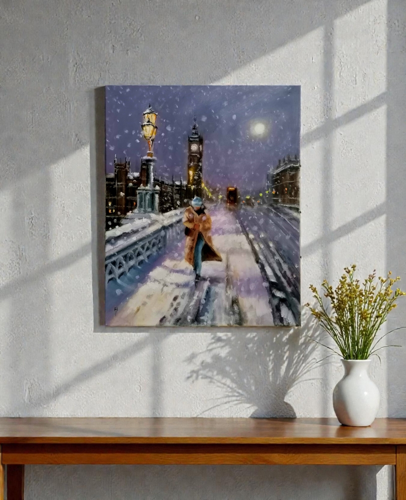 Snowing Again in London