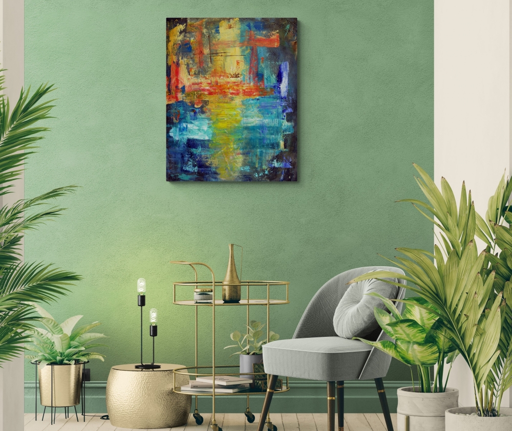 Sunset in Abstraction