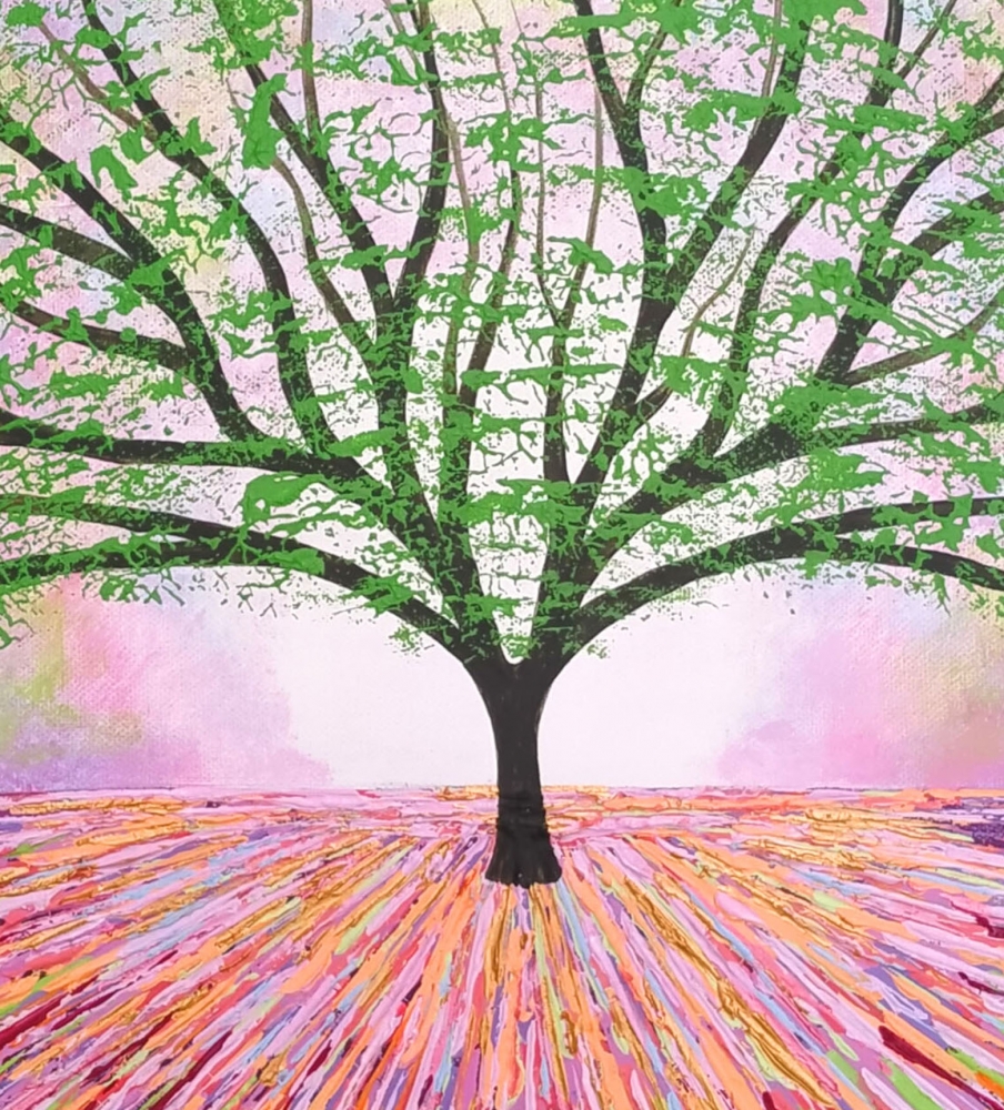 Tree Calling to the Sun